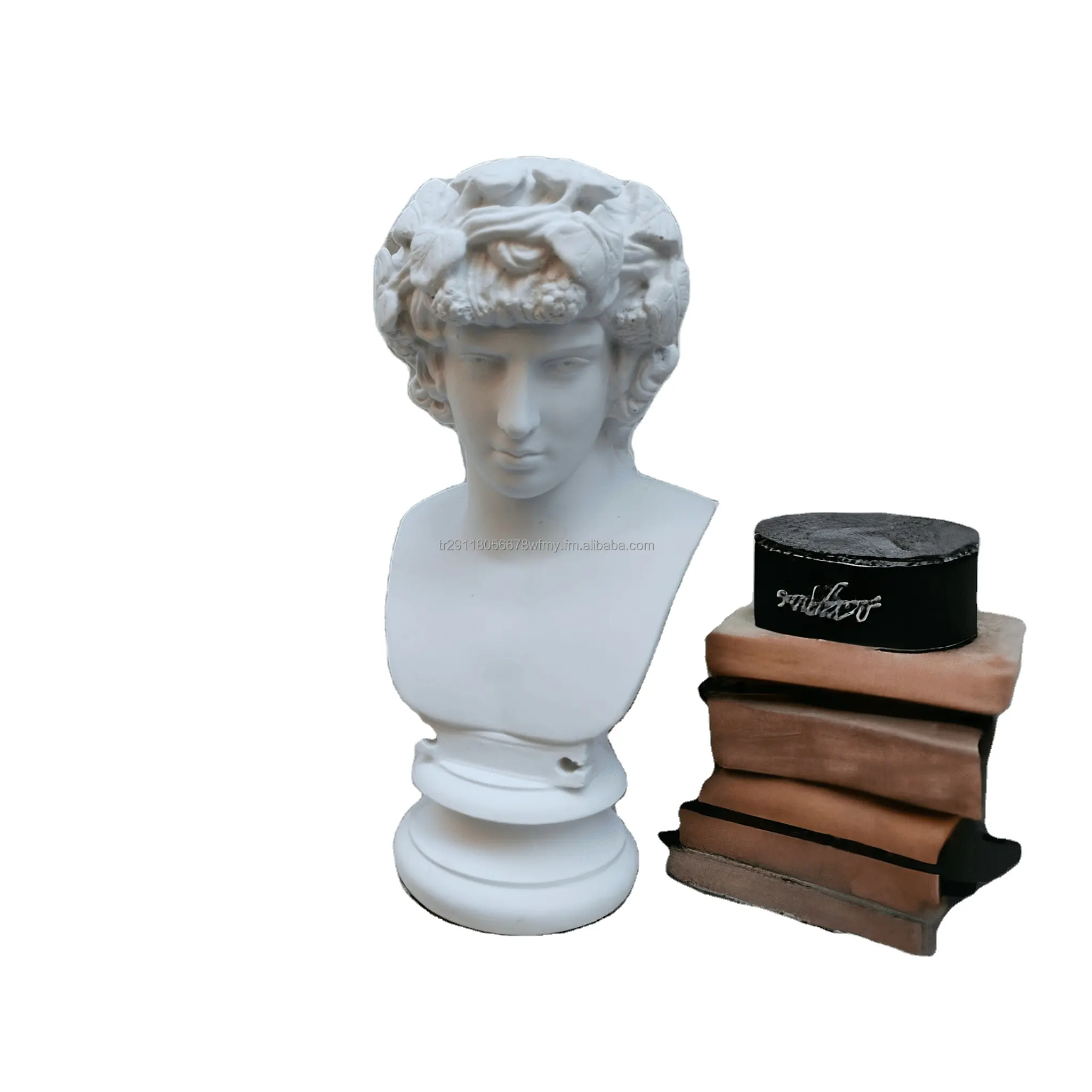 Dionysus antiguo dios griego del busto del vino estatua antigua decoración del hogar mitología griega busto escultura romana hogar moda arte objetos