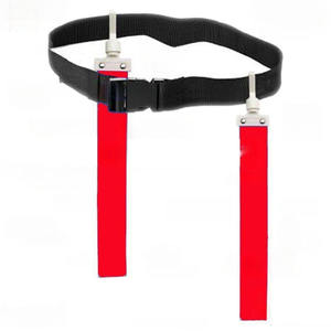 Ceintures de football américain personnalisées avec logo, avec deux boucles à dégagement rapide robustes et des drapeaux, ceinture facile à détacher, uniforme pour hommes - Product Image 3