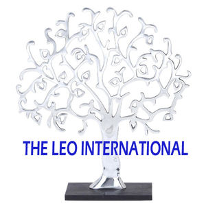 Juego de 2 esculturas de figuras abstractas modernas con forma de pez gelatina con chapado en oro para esculturas modernas de Hotel en casa de la India - Product Image 4