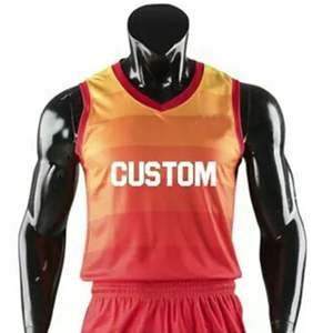 Uniforme de basket-ball uni pour hommes, uniforme de basket-ball de qualité supérieure, uniforme de basket-ball confortable pour unisexe - Product Image 4