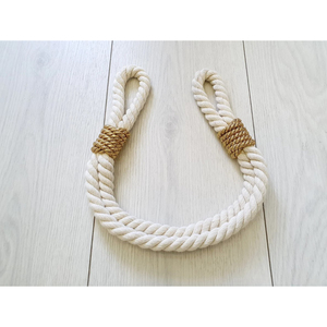 Corbata de cortina de estilo de cuerda de diseñador que aporta lujo rústico y estilo llamativo a las ventanas de la sala de estar y el dormitorio - Product Image 2