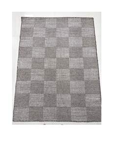Tapis bohème à rayures 100% doux coton moelleux Shaggy noué à la main tapis tissé de qualité supérieure pour 1 pièce - Product Image 2