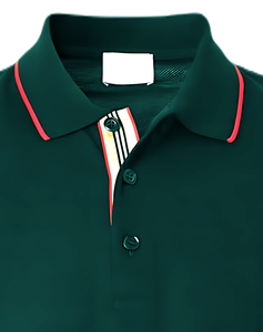 Piqué de algodón 100% de primera calidad para hombre, camisa Polo de ajuste clásico, transpirable, que absorbe la humedad, manga corta, cuello elegante, Color sólido - Product Image 2