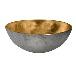 Bol en métal de qualité exclusive Nouveau design moderne bol de service de restauration rapide en métal fait à la main pour la vaisselle de mariage ou la cuisine - Product Image 3