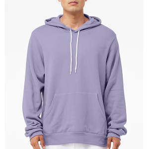 Hombres Algodón Fleece Pullover Hoodie Manga Larga Sudaderas Con Capucha - Product Image 2