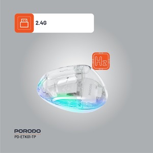 เมาส์ไร้สาย porodo 4800 dpi ดีไซน์แนวตั้งเพื่อความสะดวกสบายและมีประสิทธิภาพ - Product Image 4