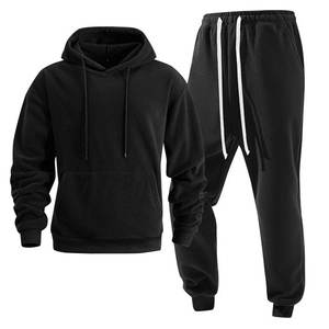 Ensemble sweat à capuche et pantalon de survêtement en polaire basique Ensemble de jogging pour hommes Vente en gros Survêtement Vêtements de sport Survêtements unisexe - Product Image 6