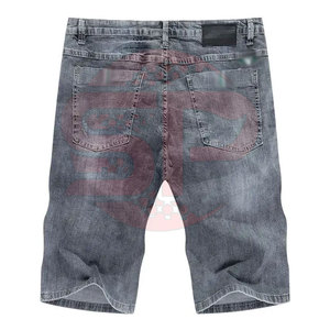 Pantalones cortos vaqueros personalizados de nuevo diseño, pantalones vaqueros de alta calidad hechos a medida para hombre - Product Image 2