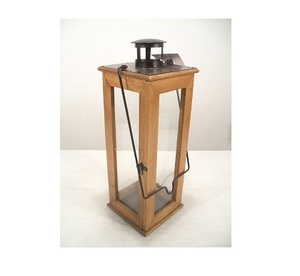 Candelabro de tamaño mediano de Color dorado de hierro y vidrio de farol de Metal de alta calidad para Decoración - Product Image 6