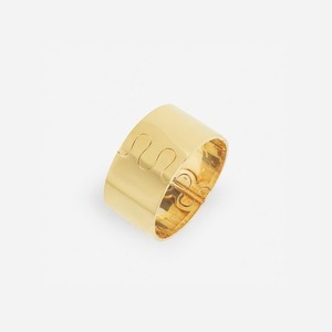 Rond de serviette au design élégant fait à la main en laiton métal plaqué or finition meilleur pour anniversaire mariage cadeau porte-serviettes - Product Image 6