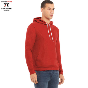 2022 pulls à capuche en polaire légère pour hommes meilleure conception impression de Logo personnalisé solide différentes couleurs pour la saison d'hiver - Product Image 5