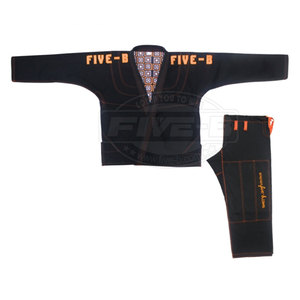 Vêtement d'arts martiaux personnalisé en gros, respirant et extensible, pour BJJ, Karaté, Judo, Taekwondo, en polyester/coton, pour hommes adultes - Product Image 2
