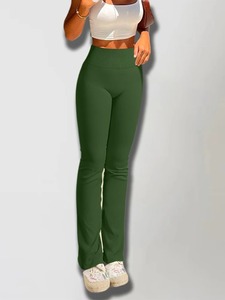 Pantalones de Yoga para gimnasio para mujer, mallas de cintura alta con sensación de desnudo, pantalones de ciclismo para correr, pantalones de Yoga elásticos transpirables para deportes sin costuras - Product Image 5