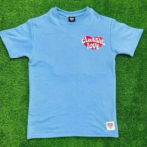 Camiseta con estampado de soplo y logotipo personalizado para hombre, Camiseta 100% de algodón con estampado de alta calidad para hombre - Product Image 1