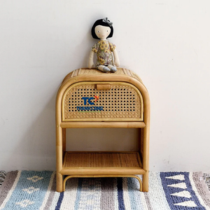 Recién llegado, ARMARIO DE RATÁN con almacenamiento espacioso y tejido elegante para hogares minimalistas e interiores ecológicos - Product Image 2