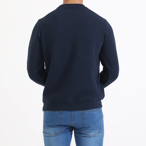 Ecológico Premium Todos los colores Liso Cuello redondo Etiqueta privada Algodón Hombres Cuello redondo Sudadera - Product Image 6