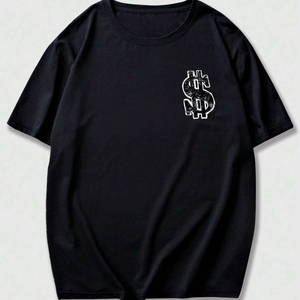 T-shirt imprimé vintage lavé à l'acide pour hommes 100% impression numérique en coton doux fabriqué au Pakistan produit tendance - Product Image 1