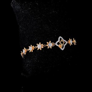 GRA Certified Women's Tennis Bracelets New Design VVS Moissanite Diamond <b>Tester</b> 14k 18k Solid <b>Gold</b> Sterling Silver Gifts Parties - Product Image 6