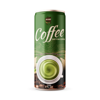 Individuelles Logo 100% Vietnamesische Kaffeebohnen-Mischung Cappuccino Eiskaffee Schwarzer Energydrink HALAL HACCP/ISO-Zertifiziert 250ml Dosengetränk