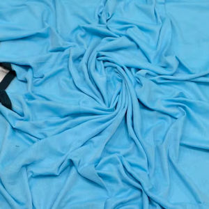 Blusa de Sari de Algodón Tejido de Secado Rápido y Cómodo para el Verano, Vestido Liso de Peso Medio Ecológico para Niñas, Múltiples Opciones de Color - Product Image 1