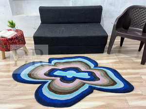 Franky 100% Pure Woolen <b>Large</b> Size Modern Home Floor Decor Handtufted Area <b>Rug</b> with Irregular Abstract Pattern Area <b>Rugs</b> Sets - Product Image 2