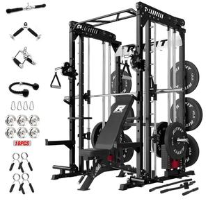 Achetez le nouveau pack machine M1-Pro original tout-en-un Power Cage avec ensemble de poids OEM DIY industriel pour salle de sport, garantie 3 ans - Product Image 1