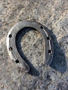 Zapatos de caballo hechos a mano, herrero forjado, regalo de la historia de acero de hierro, decoración Celts Luck Tradition - Product Image 5