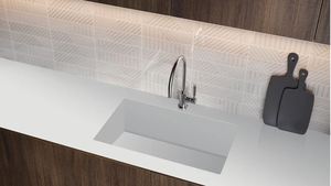 Encimeras de Porcelana y Piedra Natural para Baño y Cocina Personalizadas - Granito de Carrara Calacata para Proyectos Hoteleros, Corte a Medida Prefabricado - Product Image 1