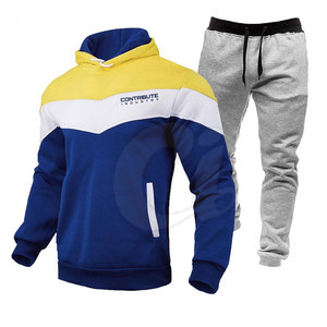Ropa de Moda para Hombre, Chándal Transpirable con Capucha para Invierno, Corte Regular, Casual, de Alta Calidad, Mangas Largas - Product Image 1