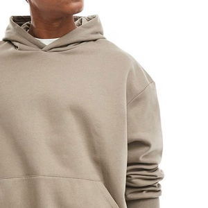 เสื้อฮู้ดดี้ผู้ชายสตรีทแวร์ดีไซน์ล่าสุด ราคาขายส่ง คุณภาพสูง คุณภาพดีที่สุด ปรับแต่งได้ ทรงโอเวอร์ไซส์ - Product Image 6