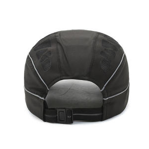 Gorra de béisbol de moda de verano para hombre nueva moda hacia adelante sombrilla de secado rápido tira reflectante tela tejida 100% poliéster - Product Image 3