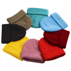 Best Quality Breathable Warm Street Style Silk Screen Printed <b>Beanies</b> for Men <b>Women</b> Unisex Ribbed Cable Acrylic Knit Travel - Product Image 3