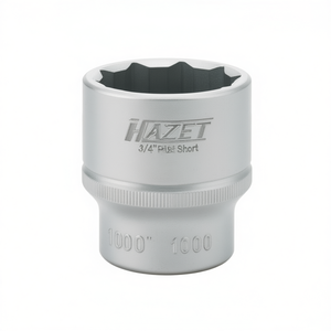 Hazet 3/4'' Short <b>12</b>-<b>Point</b> Square <b>Socket</b> Inches - Product Image 2