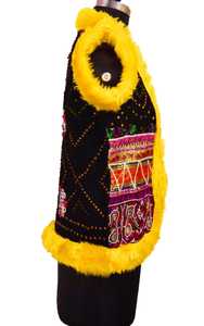 แจ็คเก็ต Banjara Bohemian Short Party,แจ็คเก็ตใส่กับขน Faux - Product Image 2