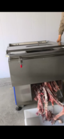 Nueva Máquina Cortadora de Carne Comercial Automática con Cuchilla de Acero Inoxidable para Costillas de Cerdo, Carne Fresca, Alta Eficiencia, Cuchilla Extraíble