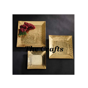 Bandeja Rectangular de Acero y Resina para Servir, Vajilla de la Más Alta Calidad a Precios Accesibles - Product Image 4
