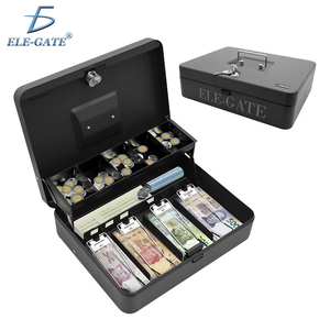 Boîte de sécurité en métal pour argent et bijoux, conteneur de rangement en métal durable - Product Image 1