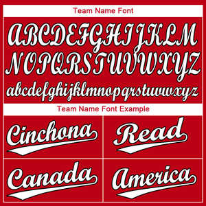 เสื้อทีมซอฟต์บอลผ้าซับลิเมชั่นแบบซับลิเมชันและเย็บปักถักร้อยสีขาวสีแดงแบบปรับแต่งได้ตามต้องการ - Product Image 5