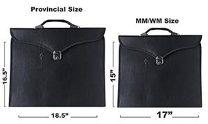 Nuevo Delantal de Gran Sacerdote Masónico del Arco Real, Ecológico, de Lujo y Personalizado, con Bordado del Capítulo del Arco Real - Product Image 6