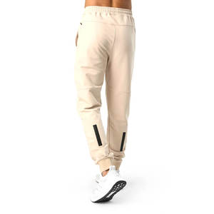 Pantalones de hombre color personalizado hombres algodón liso teñido pantalones de Jogger venta al por mayor pantalones de chándal de hombre con logotipo personalizado para la venta - Product Image 3