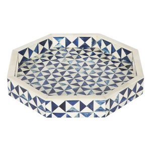 Beautiful Hexagonal Shape Tray Bone Inlay Serving Tray Chocolate Packaging <b>Ramadan</b> and Eid Giveaways Tray for Serving and <b>Gift</b> - Product Image 1
