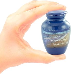 Designer Collection of 100% Aluminum Material <b>Keepsake</b> Cremation Urns at Genuine Market Price - Product Image 5