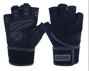 ถุงมือออกกำลังกายในยิมสำหรับผู้หญิงถุงมือออกกำลังกายครึ่งนิ้ว - Product Image 1