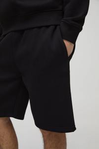 Top Tendance Écologique High Street Solide Noir Surdimensionné Respirant Poids Lourd Logo Imprimé Personnalisé Hip Hop Shorts pour Hommes - Product Image 6