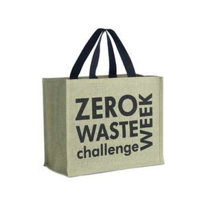 Sac à provisions en Jute, sac à provisions, rangement de fruits réutilisable, fourre-tout pliable de grande capacité, sac à main d'épicerie - Product Image 4