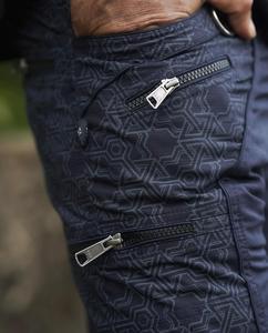 กางเกงขาสั้นผู้ชายเอวสูงเอวยางยืดระบายอากาศได้ดีเป็นมิตรกับสิ่งแวดล้อมกางเกงขาสั้นกางเกงยีนส์ขายาวปรับขนาดได้ - Product Image 3