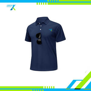 Polo para hombre de manga corta Dry Fit Performance Golf Athletic Camiseta que absorbe la humedad Casual Collar Sportswear Top - Product Image 4