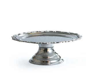 New Arrival Luxury Stainless Steel Cake Stand Round <b>Wedding</b> Centerpieces Celebrating Metal Cake Stand <b>for</b> Tea Party - Product Image 2