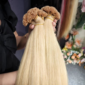 Meilleure vente 2025 Extensions de cheveux vierges crus vietnamiens crépus de haute qualité à boucles corporelles Pointe plate Cuticule complète Prix de gros - Product Image 1