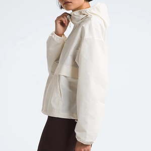 Conjunto de Chaqueta corta cortavientos acolchada transpirable de dos piezas personalizada Zipup Oxford Nylon poliéster ropa de calle chándal de talla grande - Product Image 4